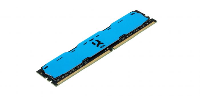 Модуль пам`ятi DDR4 2x4GB/2400 GOODRAM Iridium Blue (IR-B2400D464L15S/8GDC)