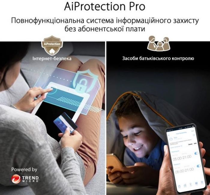 Wi-Fi Mesh система Asus ZenWiFi XT9 White 2pk (90IG0740-MO3B40) 