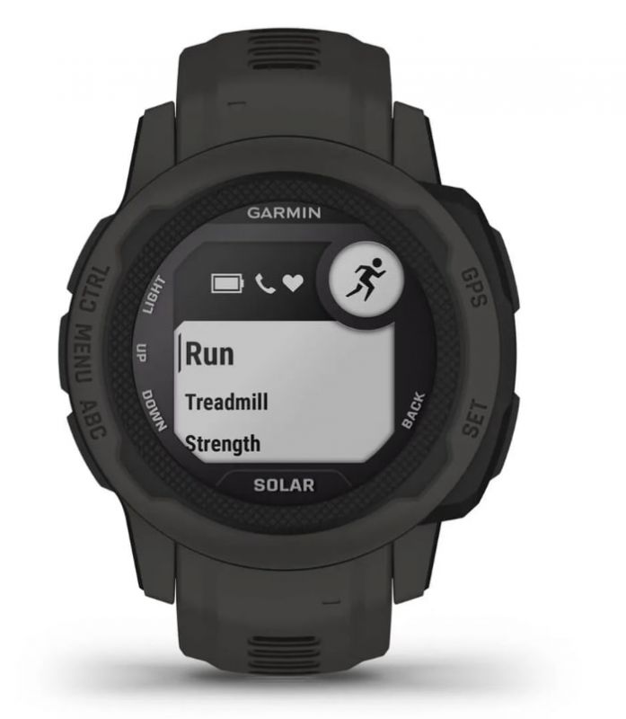 Смарт-годинник Garmin Instinct 2s Solar Graphite Gray (010-02564-00)