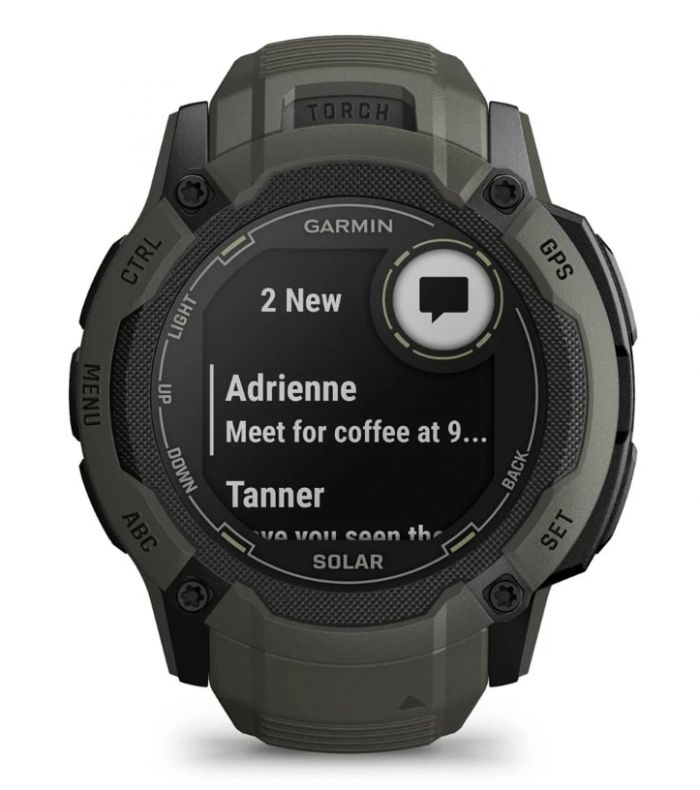 Смарт-годинник Garmin Instinct 2X Solar Moss (010-02805-54)