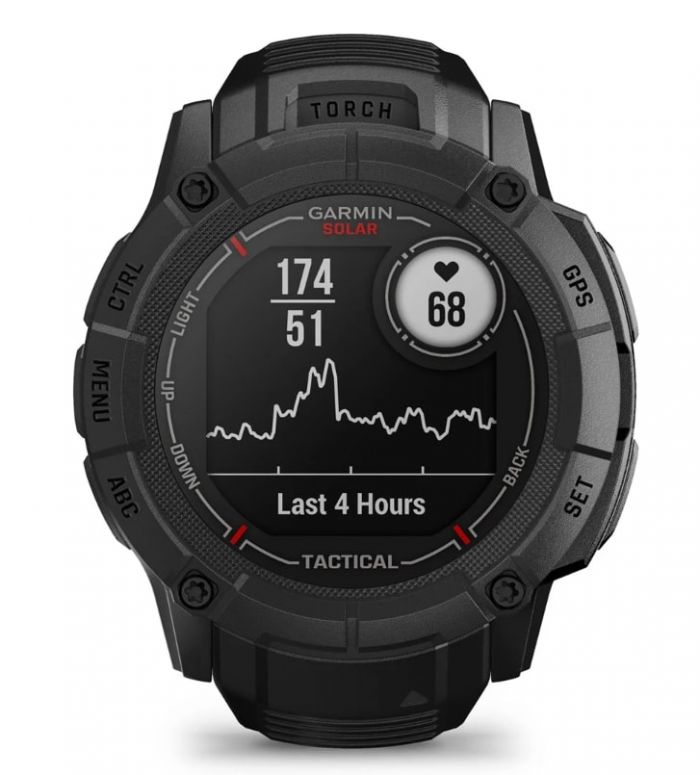 Смарт-годинник Garmin Instinct 2X Solar Tactical Black (010-02805-74)