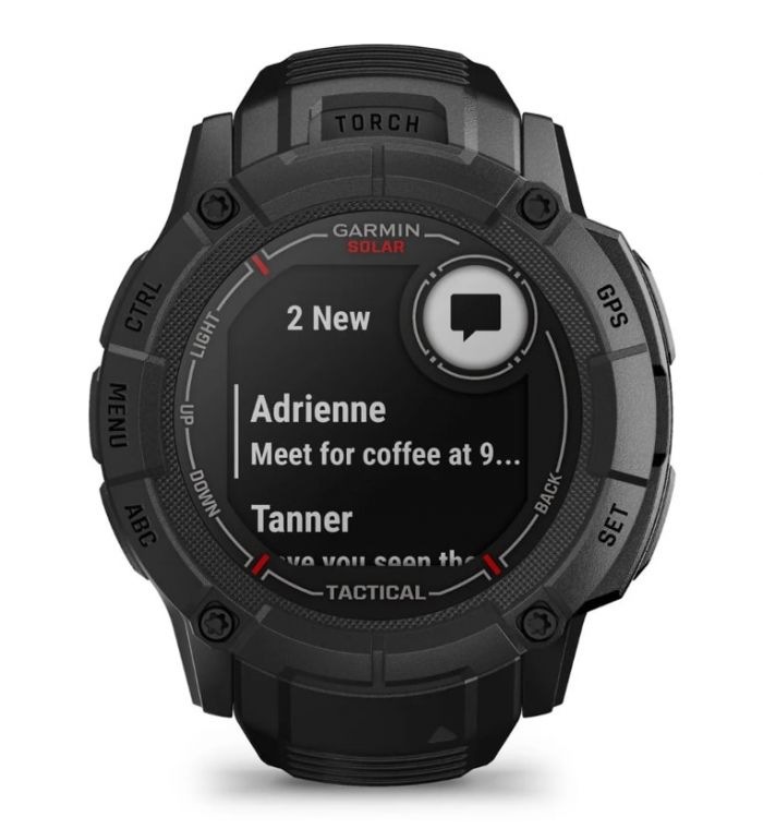 Смарт-годинник Garmin Instinct 2X Solar Tactical Black (010-02805-74)