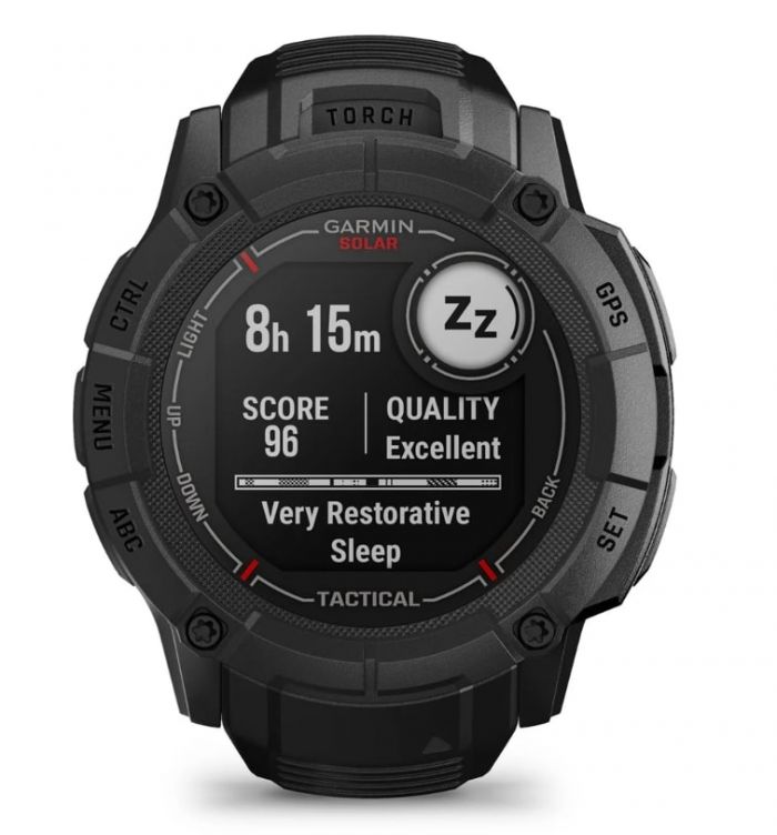 Смарт-годинник Garmin Instinct 2X Solar Tactical Black (010-02805-74)