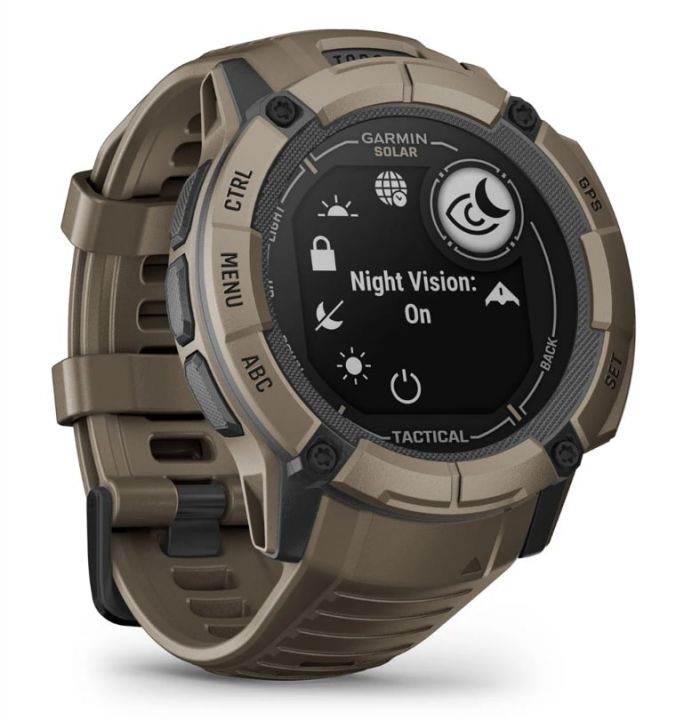 Смарт-годинник Garmin Instinct 2X Solar Tactical Coyote Tan (010-02805-64)