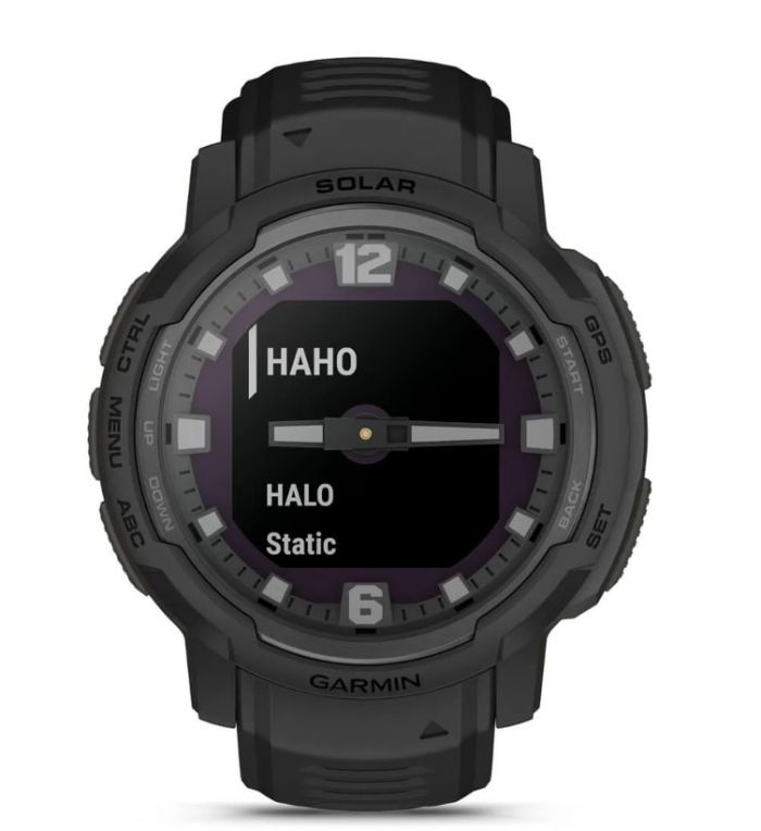 Смарт-годинник Garmin Instinct Crossover Solar Tactical Black (010-02730-00)