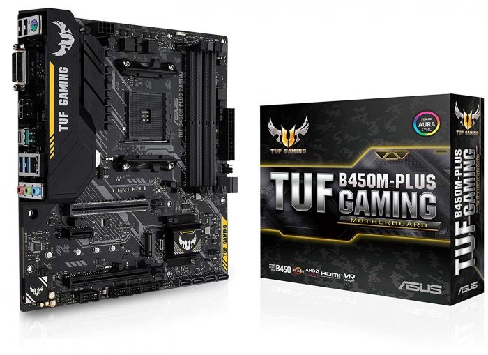 Материнська плата Asus TUF B450M-Plus Gaming Socket AM4