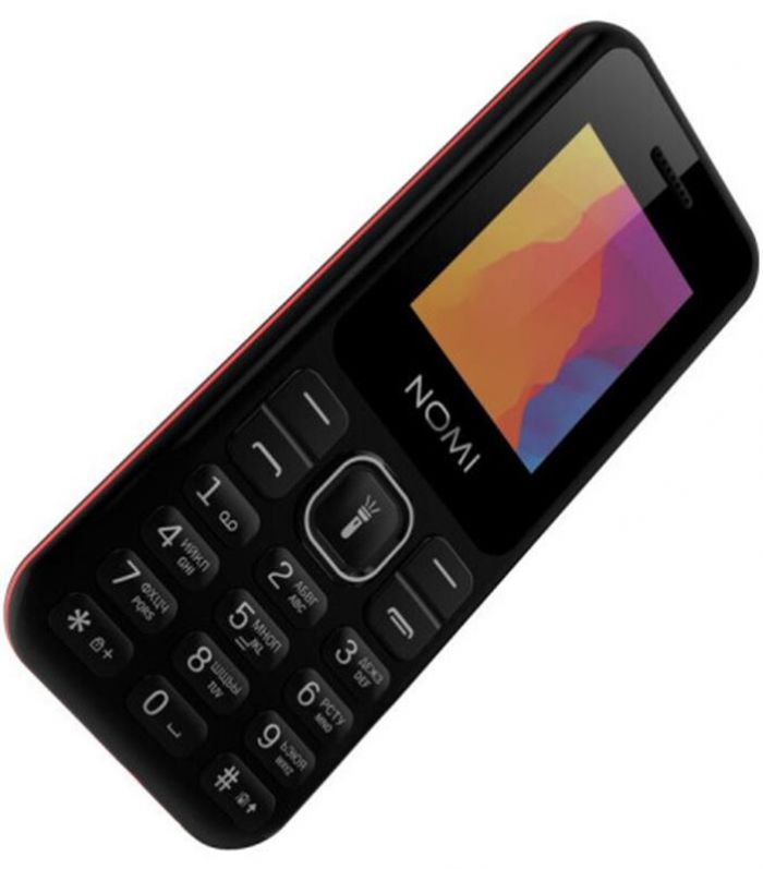 Мобiльний телефон Nomi i1880 Dual Sim Red