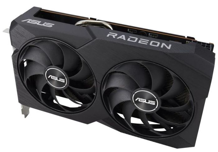 Відеокарта AMD Radeon RX 7600 8GB GDDR6 Dual V2 OC Asus (DUAL-RX7600-O8G-V2)