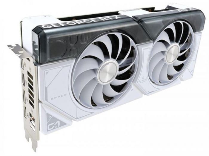 Відеокарта GF RTX 4070 12GB GDDR6X Dual OC White Asus (DUAL-RTX4070-O12G-WHITE)