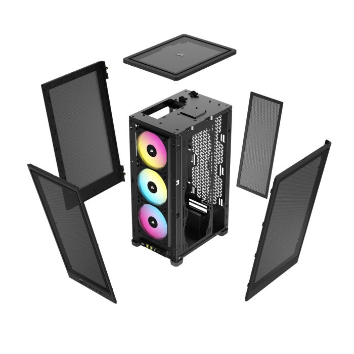 Корпус Corsair 2000D RGB Airflow Black (CC-9011246-WW) без БЖ