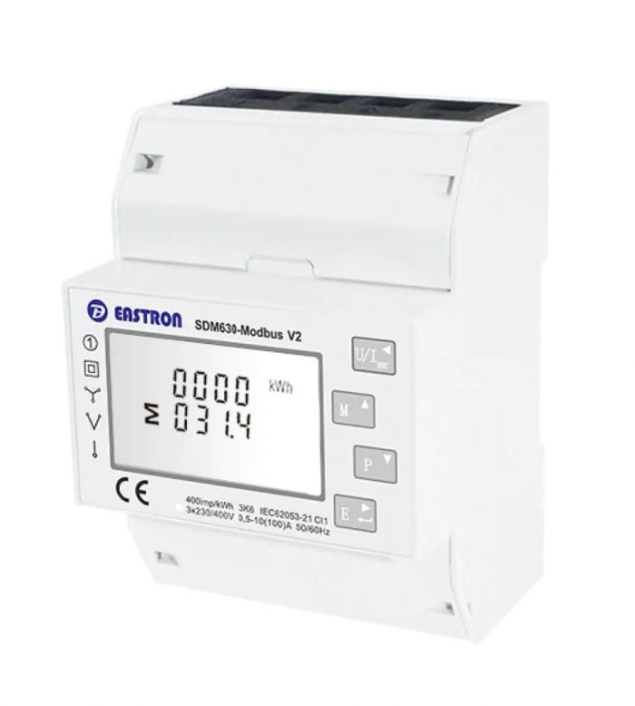 Лічільник Three phase energy meter Eastron SDM 630MCT-ETL (ESCT-T24 150A/1A)