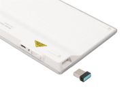 Клавіатура бездротова A4Tech Fstyler FBX51C White