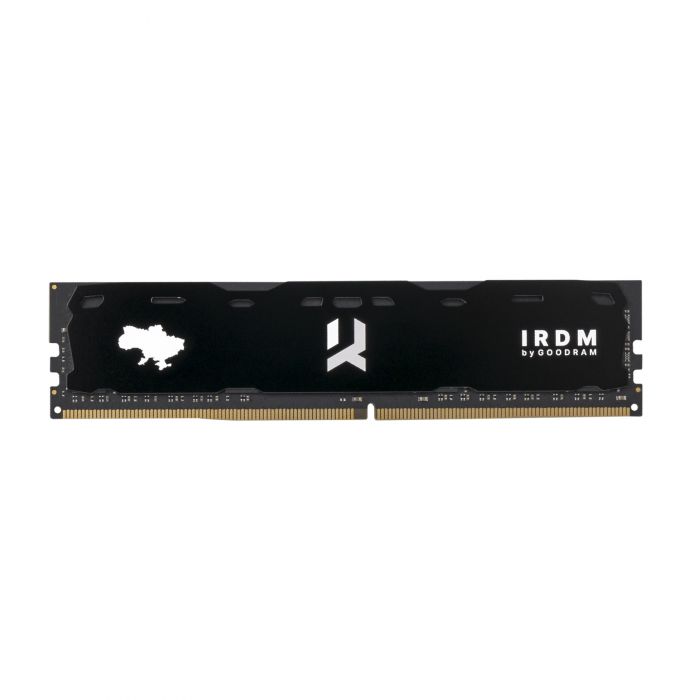 Модуль пам`ятi DDR4 8GB/3200 Goodram UKRAINA IRDM X Black (IRK-3200D464L16SA/8G)