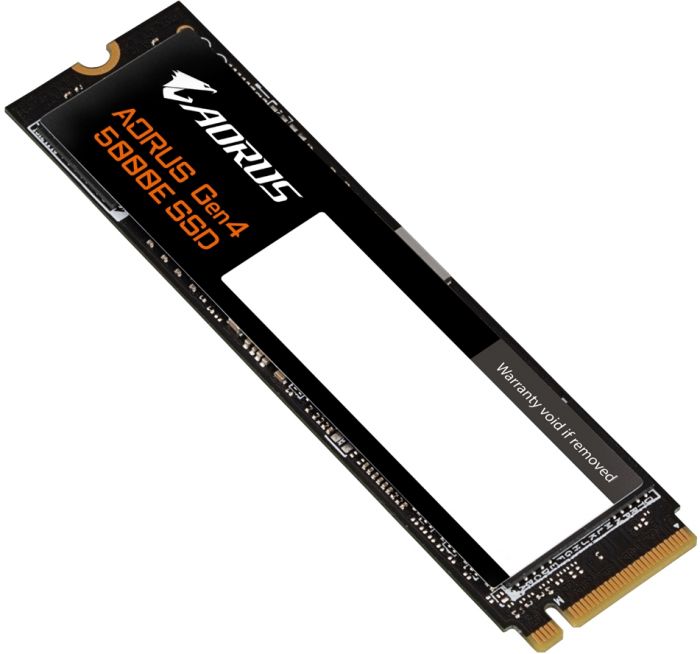 Накопичувач SSD  500GB Gigabyte Aorus M.2 2280 PCIe NVMe 4.0 x4 3D TLC (AG450E500G-G)