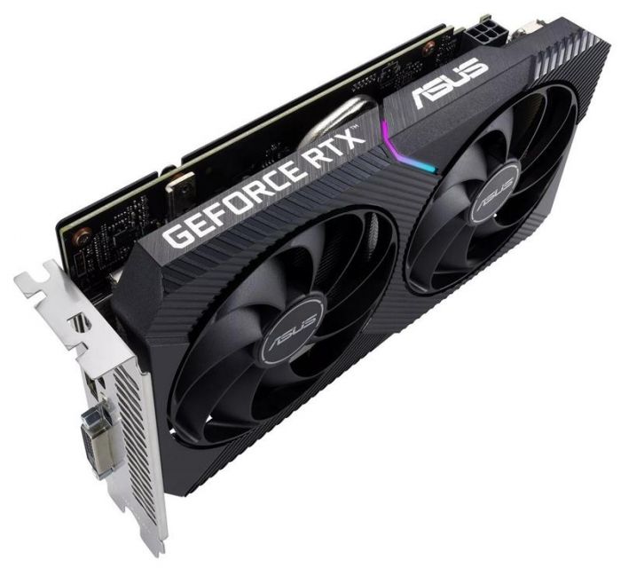 Відеокарта GF RTX 3050 8GB GDDR6 Dual OC V2 Asus (DUAL-RTX3050-O8G-V2)