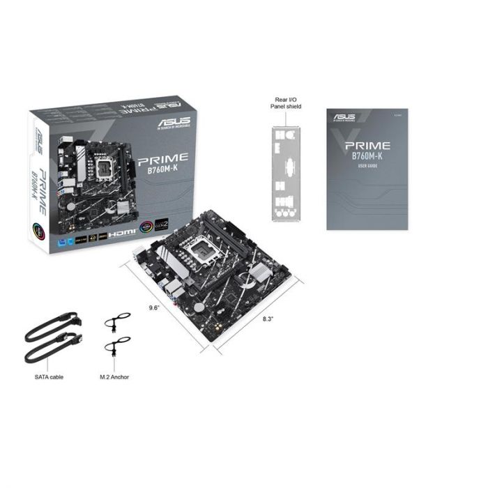 Материнська плата Asus Prime B760M-K Socket 1700