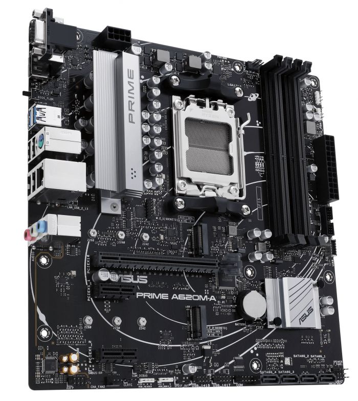 Материнська плата Asus Prime A620M-E-CSM Socket AM5