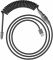 Кабель HyperX USB-A – USB-C, спіральний, 1.37 м Grey (6J678AA)