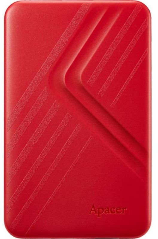 Зовнішній жорсткий диск 2.5" USB 1.0TB Apacer AC236 Red (AP1TBAC236R-1)