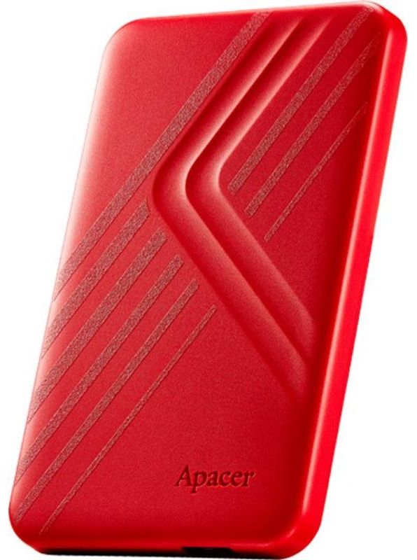 Зовнішній жорсткий диск 2.5" USB 1.0TB Apacer AC236 Red (AP1TBAC236R-1)