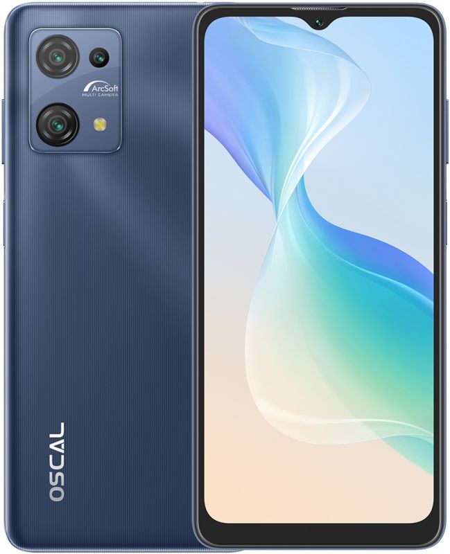 Смартфон Oscal C30 Pro 4/64GB Dual Sim Blue