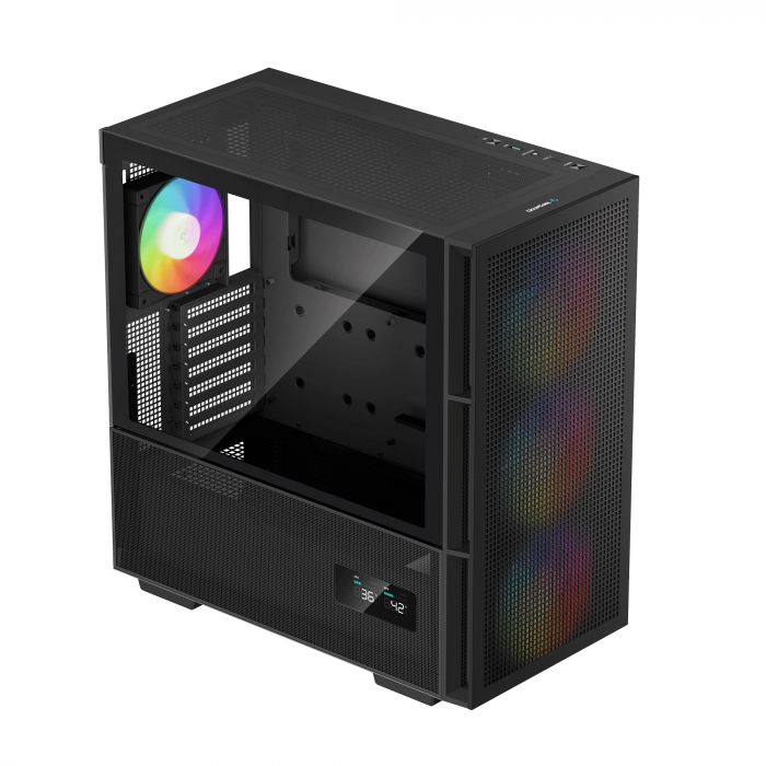 Корпус DeepCool CH560 Digital Black (R-CH560-WHAPE4D-G-1) без БЖ