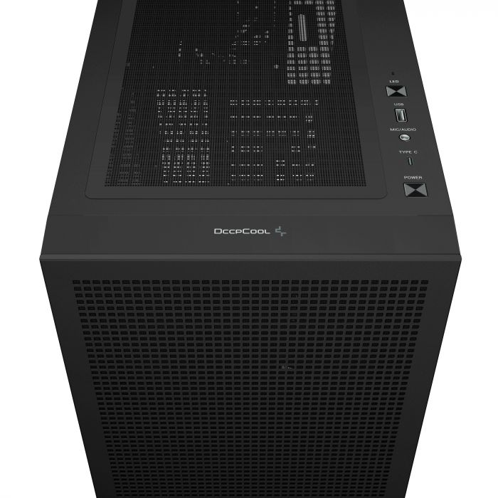 Корпус DeepCool CH560 Digital Black (R-CH560-BKAPE4D-G-1) без БЖ