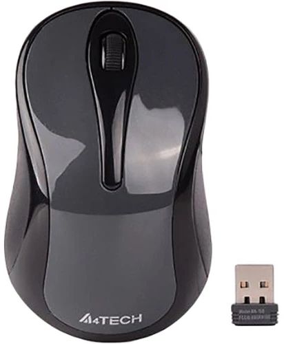 Миша бездротова A4Tech G3-280NS Glossy Grey USB