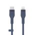Кабель Belkin BoostCharge Flex USB Type-C - Lightning (M/M), 2 м, Blue (CAA009bt2MBL) OEM