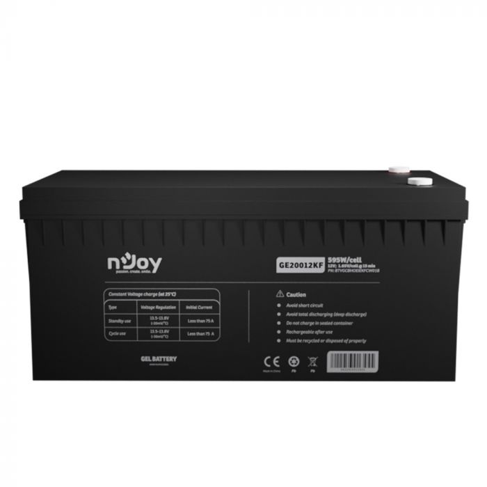 Акумуляторна батарея Njoy GE20012KF 12V 200AH (BTVGCBHOEIEKFCW01B) GEL