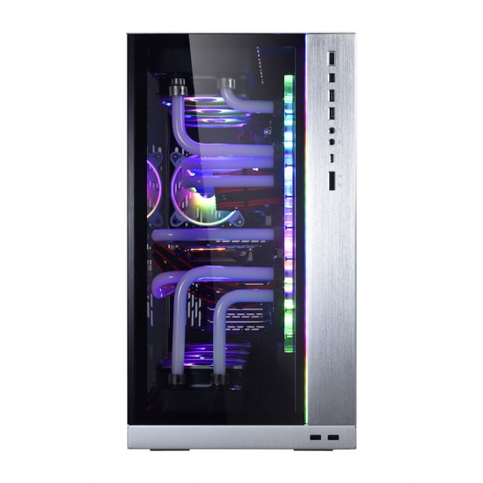 Корпус Lian Li O11 Dynamic XL (ROG) Silver (G99.O11DXL-A.00) без БЖ