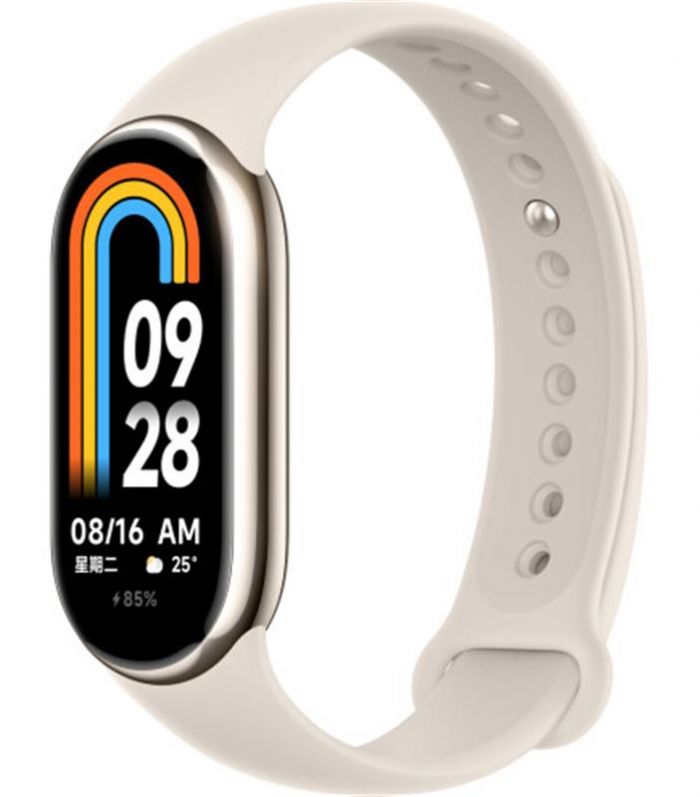 Фiтнес-браслет Xiaomi Mi Smart Band 8 Champagne Gold (BHR7166GL) EU_