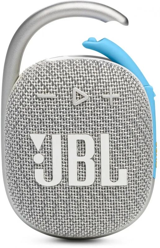 Акустична система JBL Clip 4 Eco White (JBLCLIP4ECOWHT)
