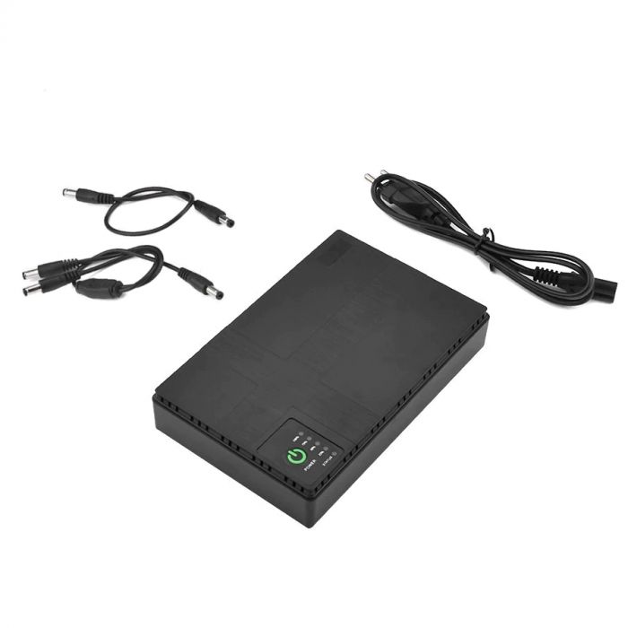 Джерело безперебійного живлення Mini Smart Portable UPS 10400 mAh 36W DC 5V/9V/12V (UA-102822)
