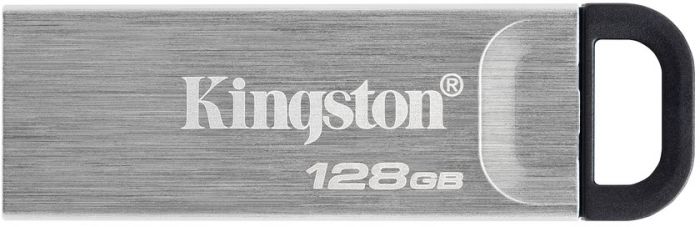 Флеш-накопичувач USB3.2 128GB Kingston DataTraveler Kyson Silver/Black (DTKN/128GB)