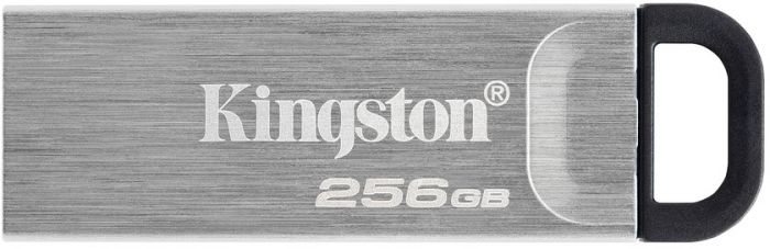 Флеш-накопичувач USB3.2 256GB Kingston DataTraveler Kyson Silver/Black (DTKN/256GB)