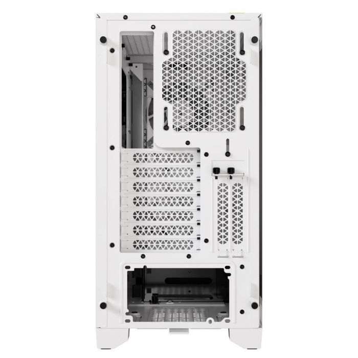 Корпус Corsair iCUE 4000D RGB AirFlow Tempered Glass White (CC-9011241-WW) без БЖ