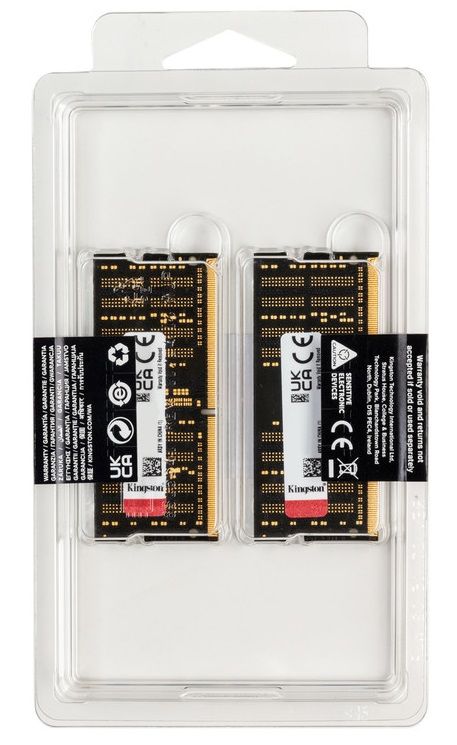Модуль пам`ятi SO-DIMM DDR4 2x16GB/3200 Kingston Fury Impact (KF432S20IBK2/32)