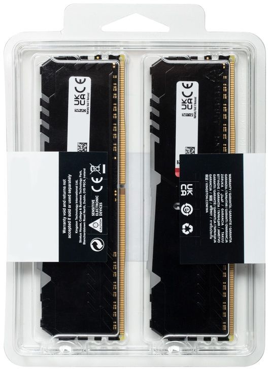 Модуль пам`ятi DDR4 2x16GB/3200 Kingston Fury Beast RGB (KF432C16BBAK2/32)