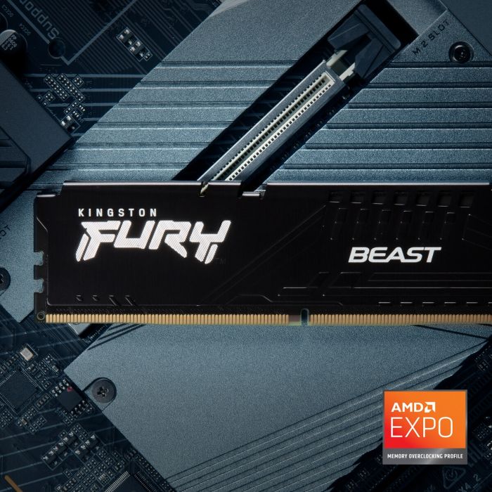 Модуль пам`яті DDR5 2х16GB/6000 Kingston Fury Beast Black (KF560C36BBEK2-32)