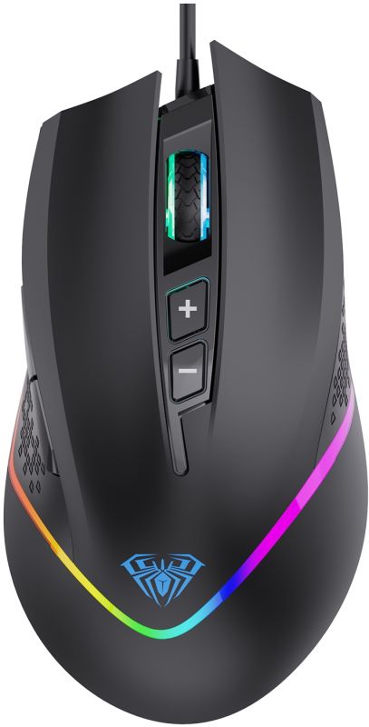 Мишка Aula F805 Wired gaming mouse with 7 keys Black (6948391212906)