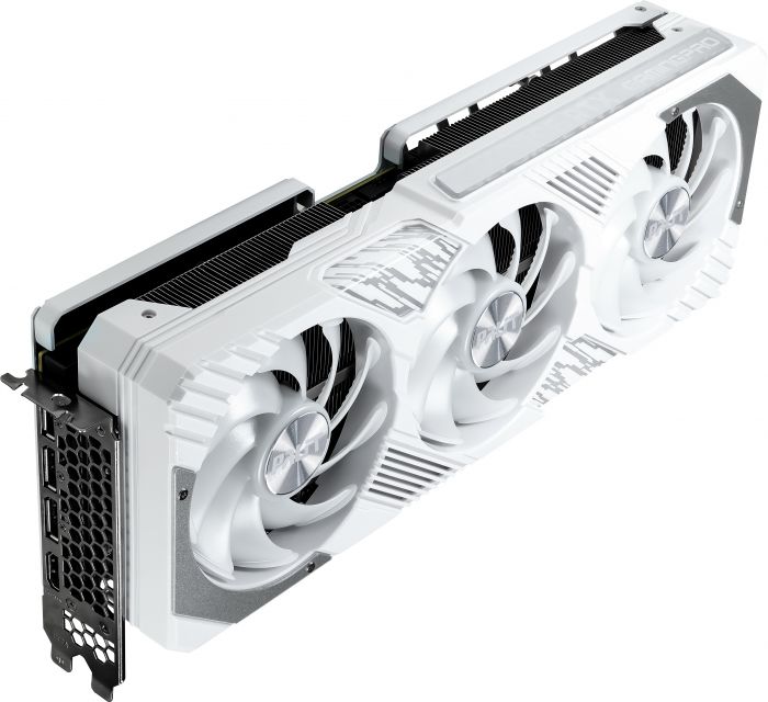 Відеокарта GF RTX 4070 Ti 12GB GDDR6X GamingPro OC White Palit (NED407TV19K9-1043W)