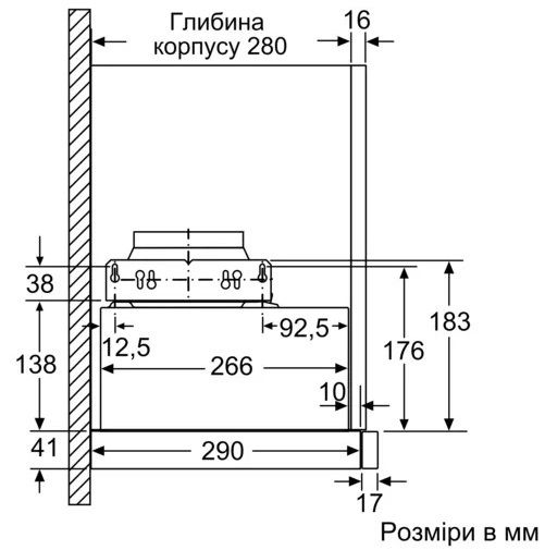 Витяжка Bosch DFM064W54