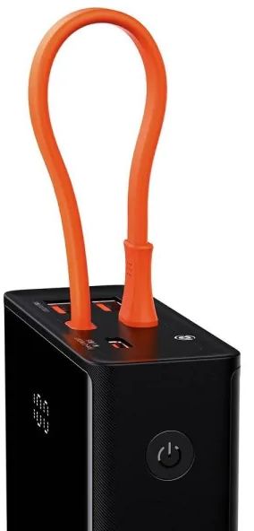 Універсальна мобільна батарея Baseus Elf 20000mAh, 65W, Black (PPJL65C/29496)
