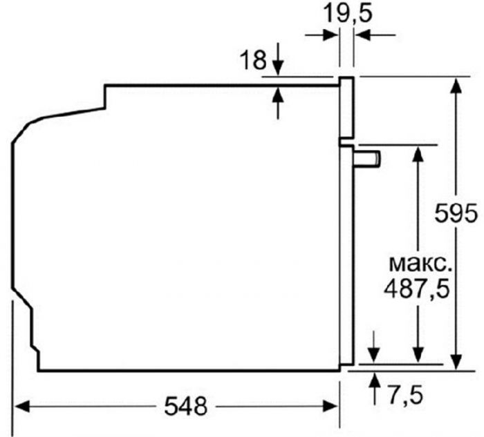 Духова шафа Bosch HMG636BS1