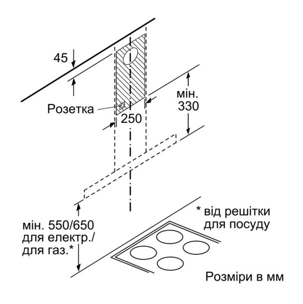 Витяжка Siemens LC66BHM50