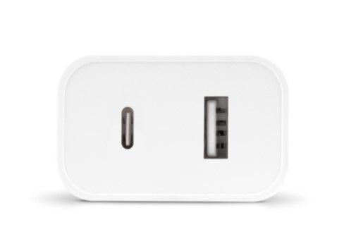 Мережевий зарядний пристрій Ttec SmartCharger Duo PD USB-C/USB-A 32Вт White (2SCS24B)