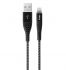 Кабель Ttec USB - Lightning (M/M), ExtremeCable, 1.5 м, Black (2DKX01LS)