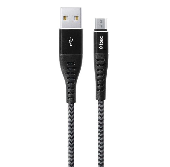 Кабель Ttec (2DKX03MS) USB - Micro USB, ExtremeCable, 1.5м, Black