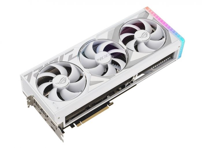 Відеокарта GF RTX 4090 24GB GDDR6X ROG Strix Gaming OC White Edition Asus (ROG-STRIX-RTX4090-O24G-WHITE)